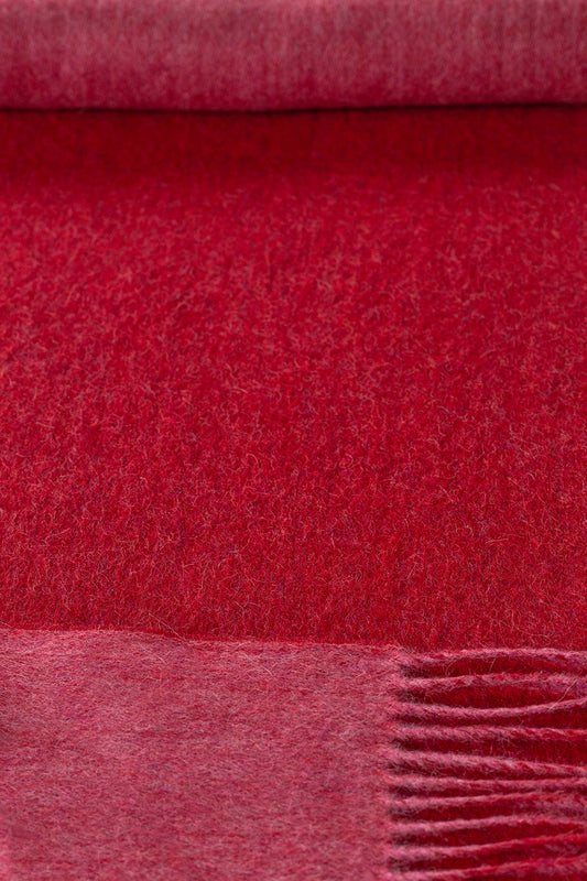 Chalina Tundra A De Baby Alpaca Color Rosso & Damask