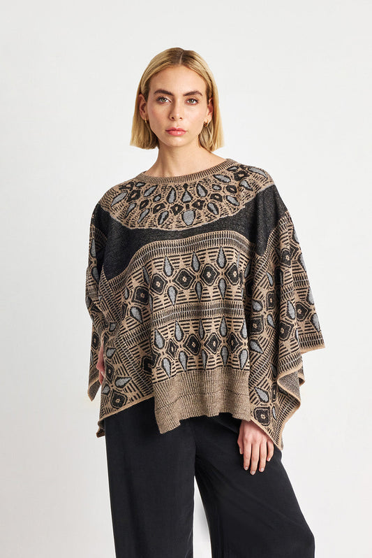 WIDE PONCHO