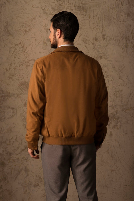 Blouson Benedict en Vicuña Couleur Vicuna